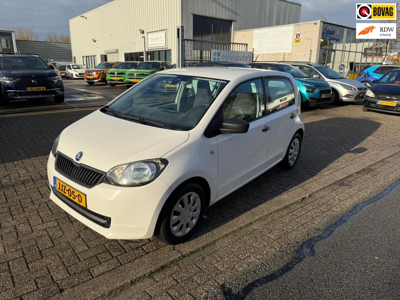 Skoda Citigo - 1.0 Greentech Active 1.0 Greentech Active , Airco, APK 11-2026, INC BTW - AutoWereld.nl