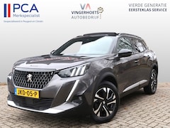 Peugeot 2008 - 130 Pk GT-Line * Automaat * * Navigatie * Open Schuifdak * 1/2 Lederen Interieur * L.M. Ve