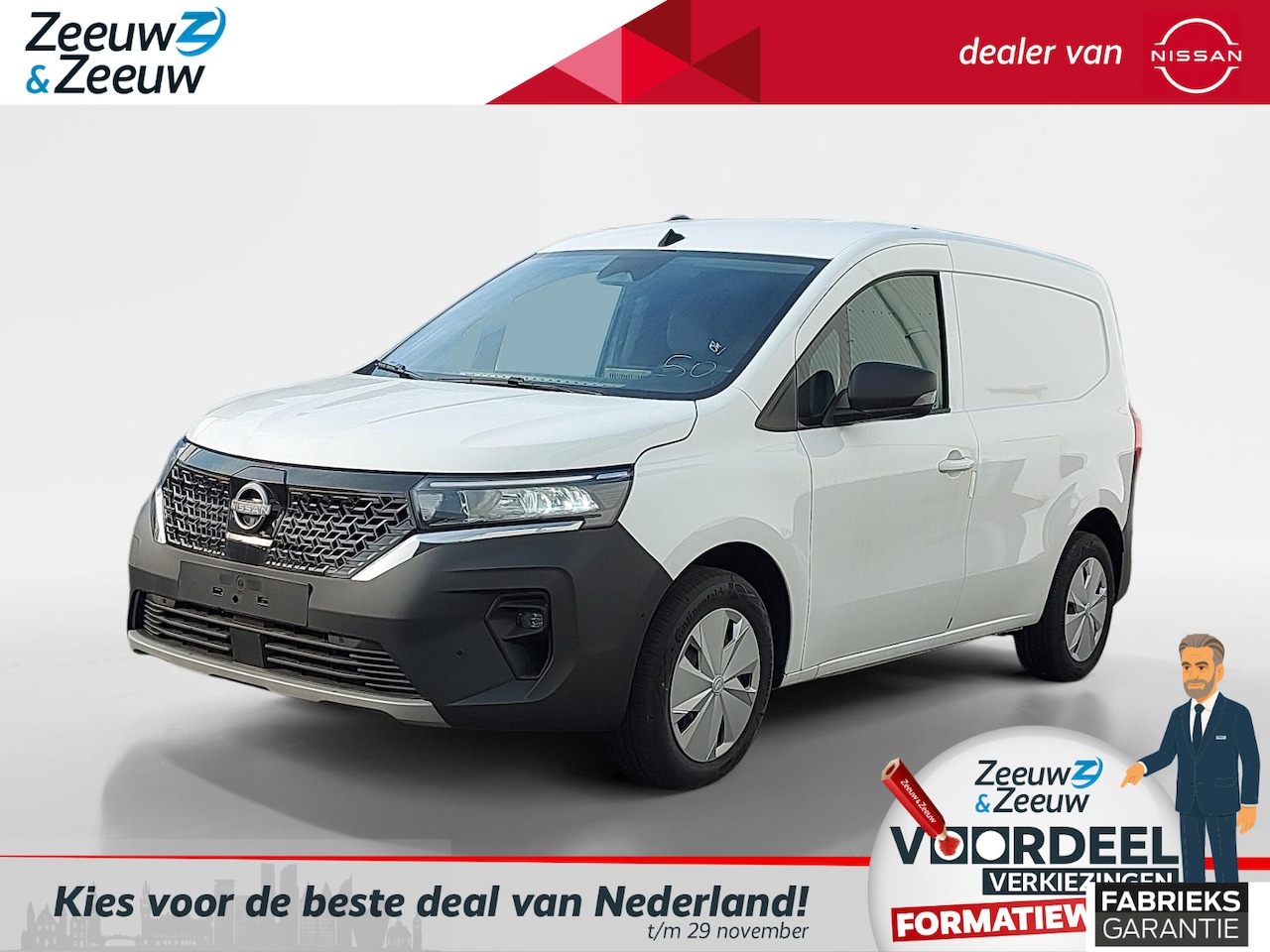 Nissan Townstar - Tekna L1 44 kWh Nissan Townstar Tekna L1 45 kWh | €583 financial lease per maand, ZONDER a - AutoWereld.nl
