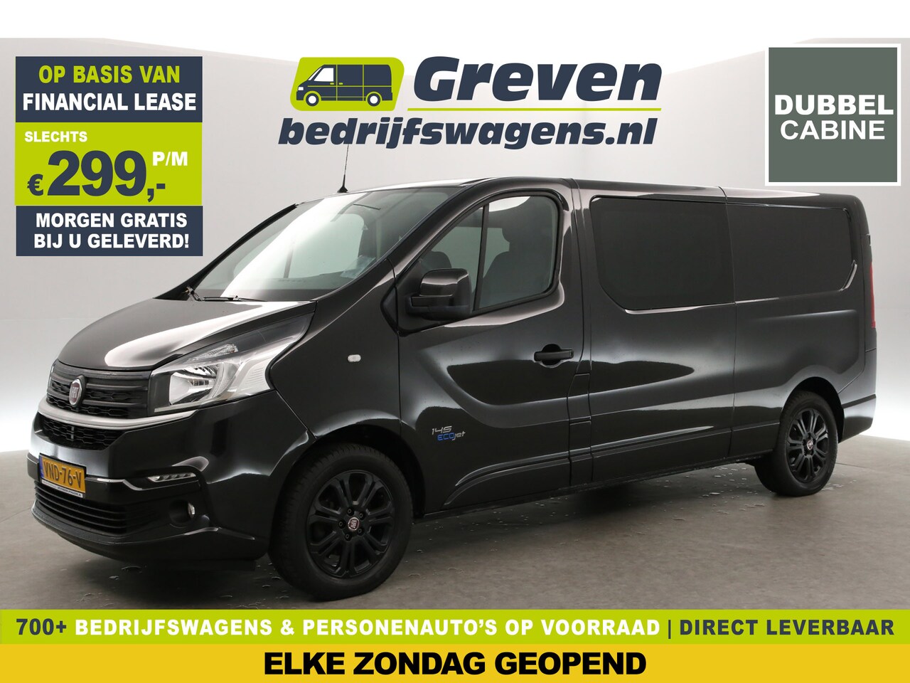 Renault Trafic - Fiat Talento 2.0 MultiJet L2H1 | 146PK | DC | Airco | Trekh | Camera | Cruise | Parkeersen - AutoWereld.nl