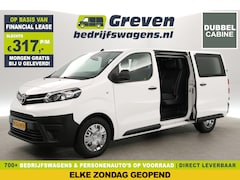 Toyota ProAce Worker - 2.0 D-4D L3H1 | DC | 2xSchuifdeur | Airco | Cruise | Trekhaak | Stoelverw