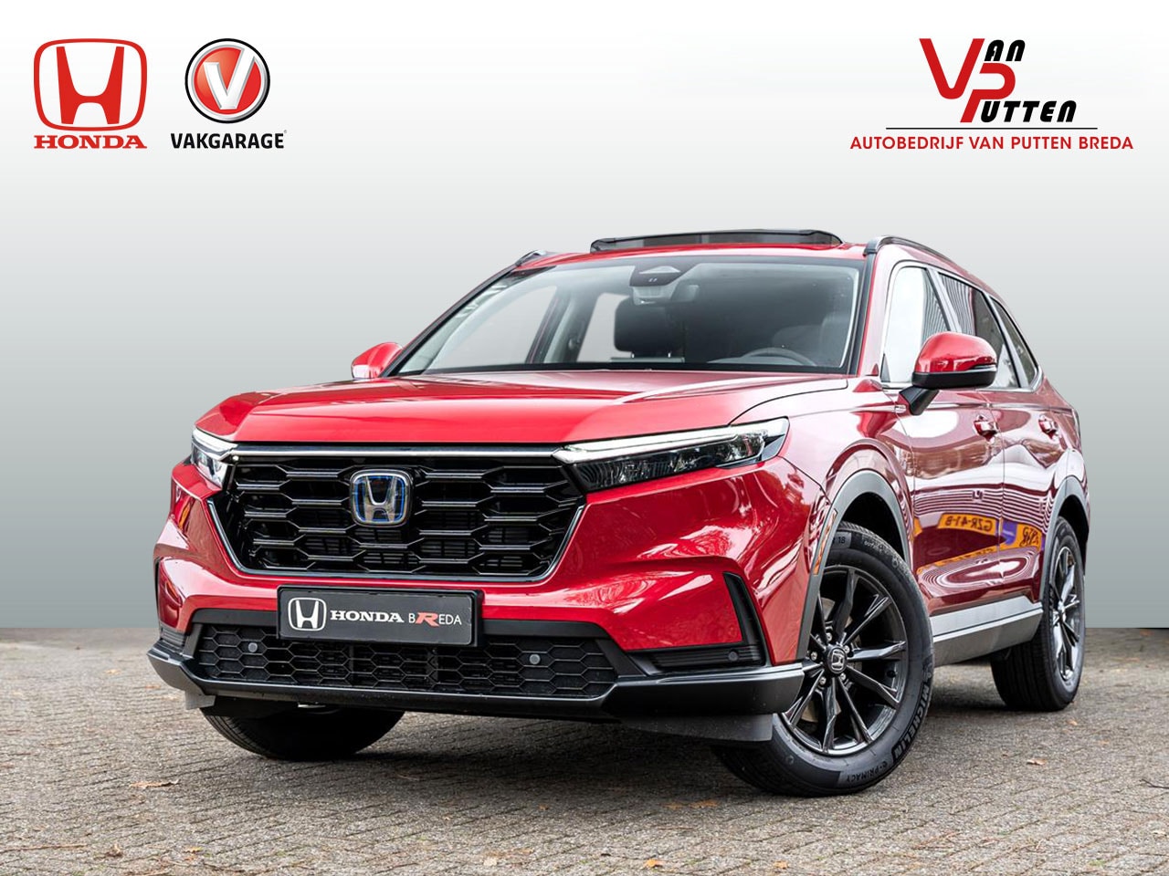 Honda CR-V - 2.0 Full Hybrid Elegance 2 WD Automaat | Panoramadak | Navigatie | Lederen bekleding | Ada - AutoWereld.nl
