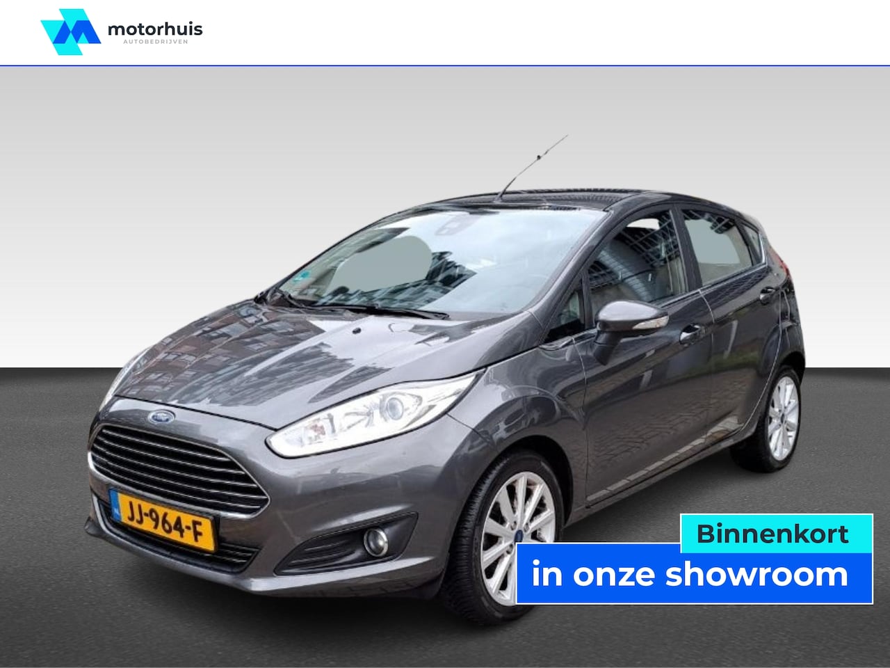 Ford Fiesta - 1.0 EcoBoost 100PK 5DRS TITANIUM NAVI ECC CRUISE LM TREKHAAK NAP - AutoWereld.nl
