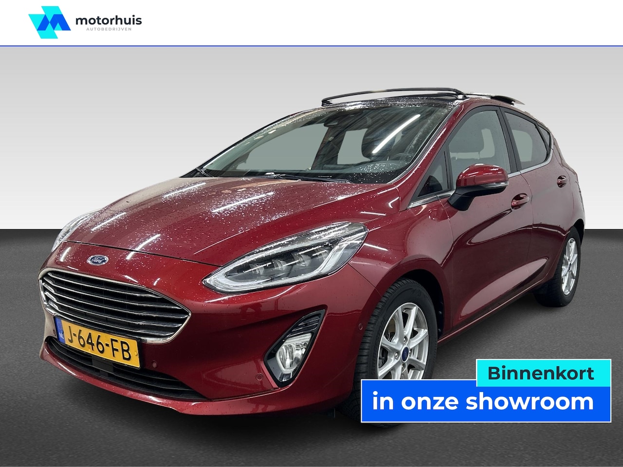Ford Fiesta - 1.0 EcoBoost 125PK AUTOMAAT 5DRS TITANIUM X NAVI TEL PDC SCHUIFDAK NAP - AutoWereld.nl