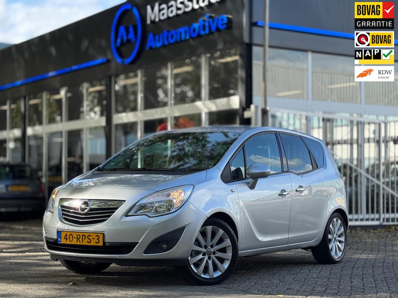 Opel Meriva - 1.4 Nw APK Cruise Airco Fietsendrager Boekjes Topstaat - AutoWereld.nl