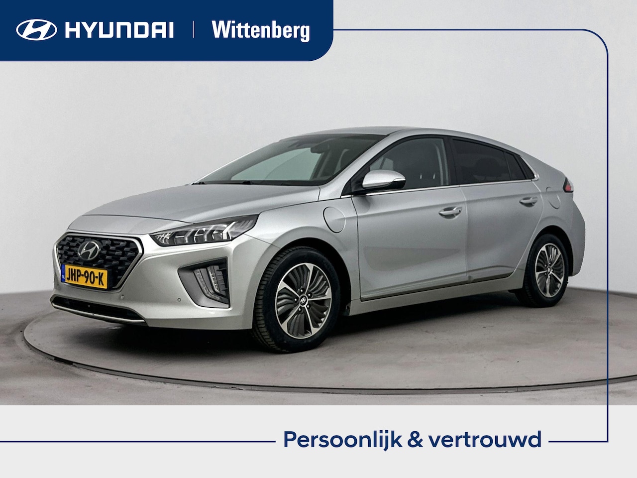 Hyundai IONIQ - 1.6 GDi PHEV Premium | Schuifdak | Leer | Stoel + stuurverwarming | Memory | - AutoWereld.nl