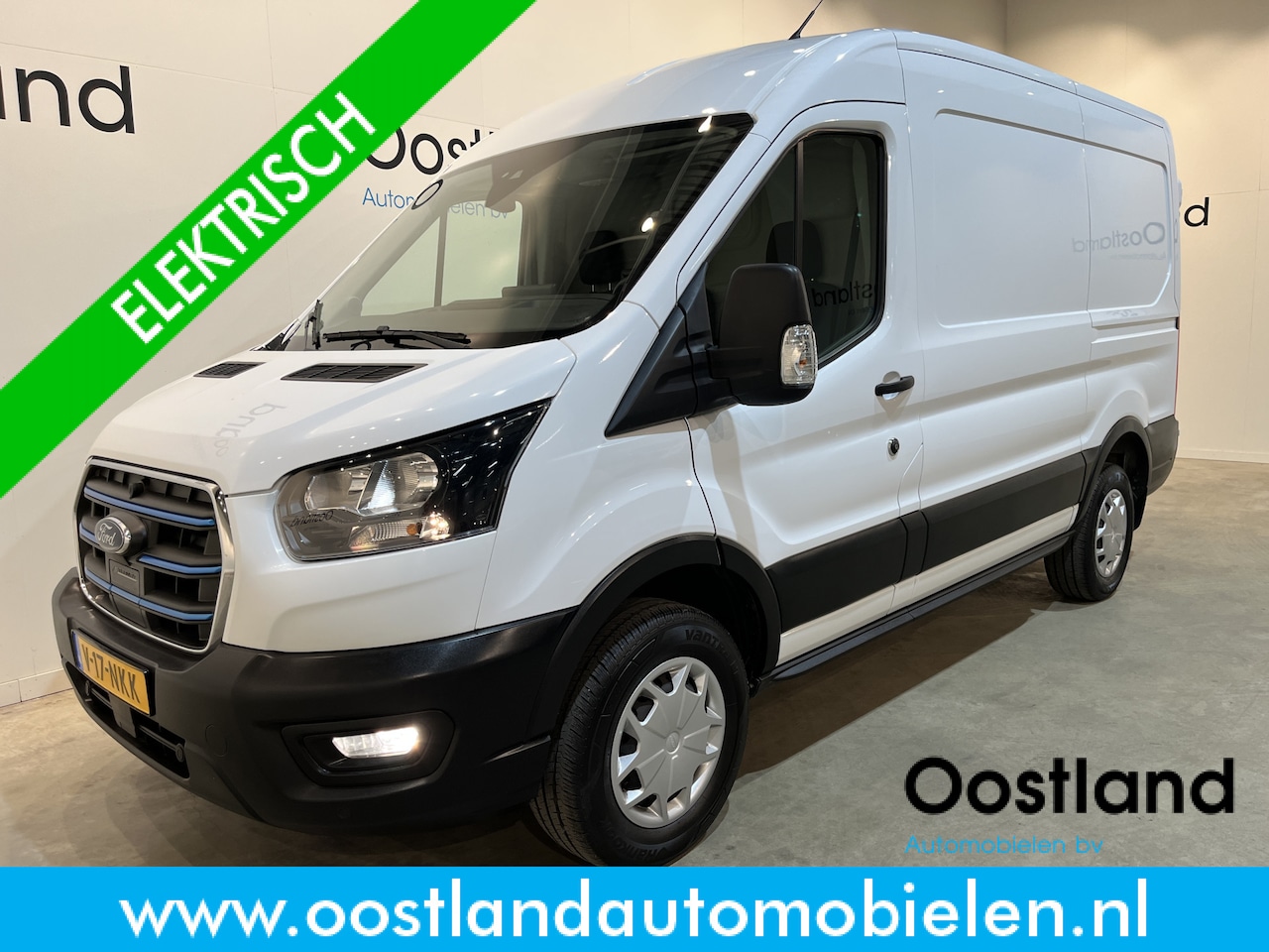 Ford E-Transit - L2H2 Trend 68 kWh 184 PK / 100% Elektrisch !! / Airco / Cruise Control / CarPlay / Camera - AutoWereld.nl
