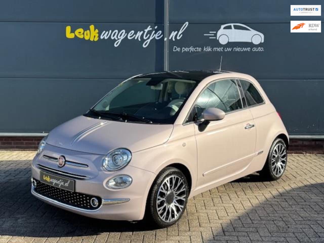 Fiat 500 - 1.0 Hybrid Dolcevita *carplay *leer *xenon *climate - AutoWereld.nl