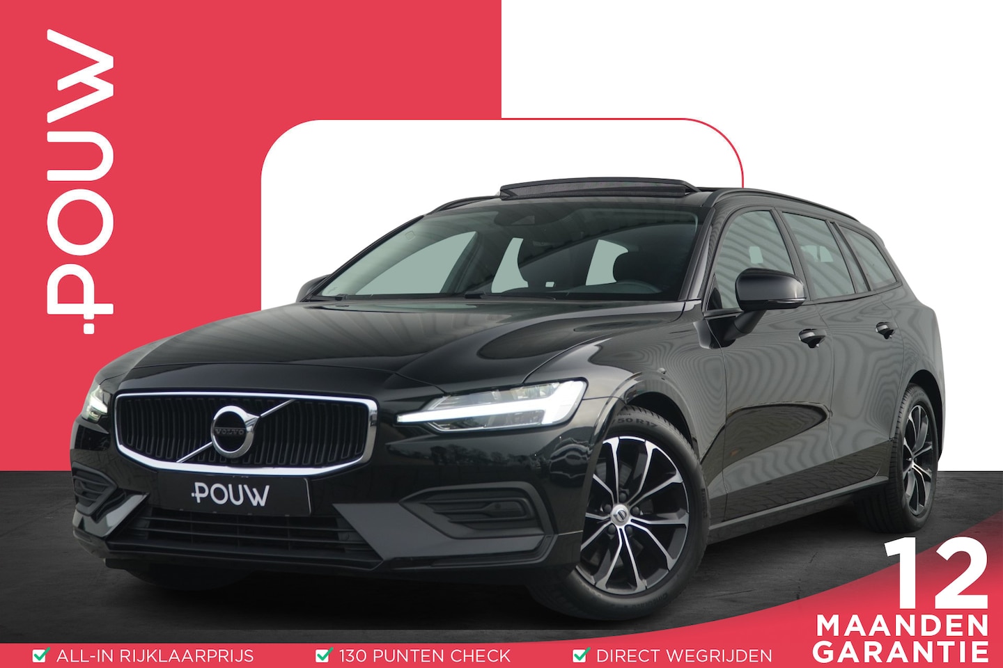 Volvo V60 - 2.0 B3 163pk Momentum Advantage | Panoramadak | Trekhaak | Navigatie - AutoWereld.nl