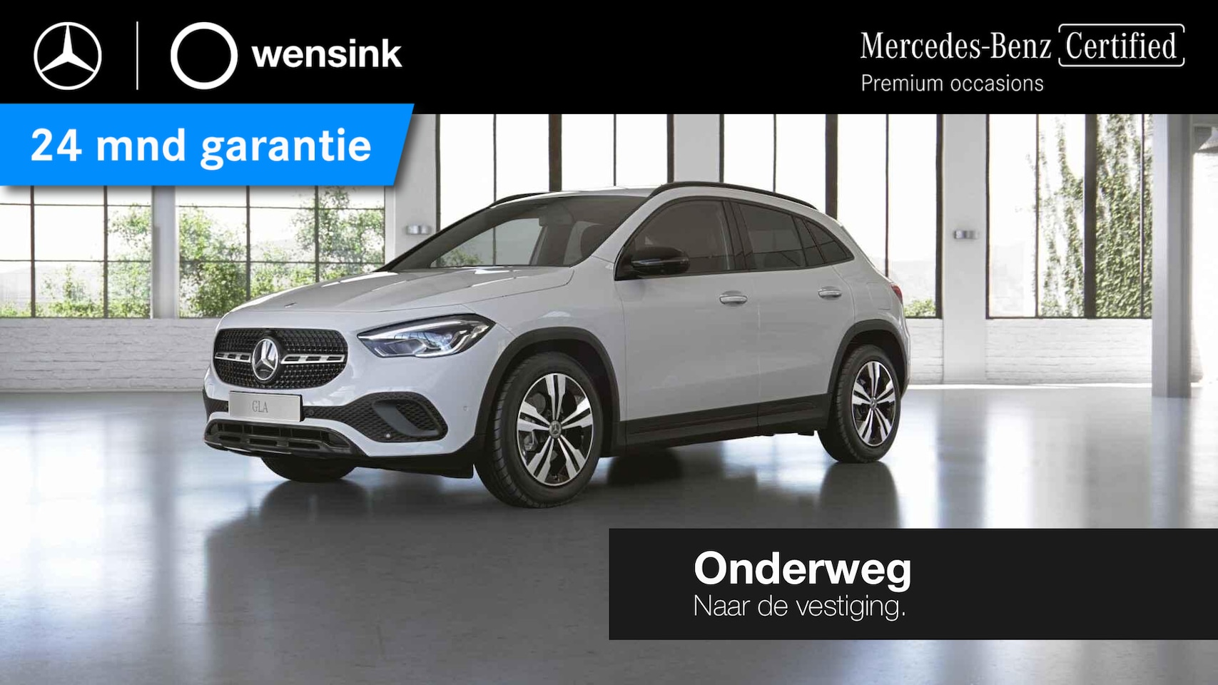 Mercedes-Benz GLA-Klasse - 200 Business Solution Luxury | Night | 360 graden camera | Widescreen | Stoelverwarming | - AutoWereld.nl