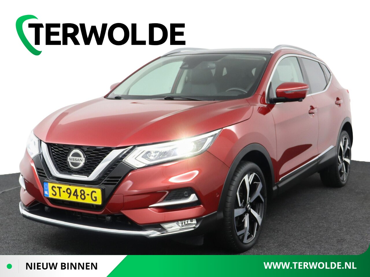 Nissan Qashqai - 1.2 Tekna + | AUTOMAAT | Trekhaak | Panoramadak | - AutoWereld.nl