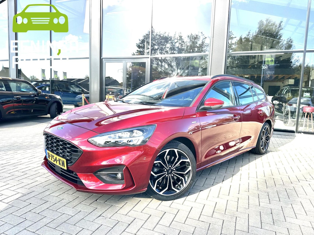 Ford Focus Wagon - 1.0 EcoBoost ST Line |StuurStoelverwarming|Clima|Navi - AutoWereld.nl