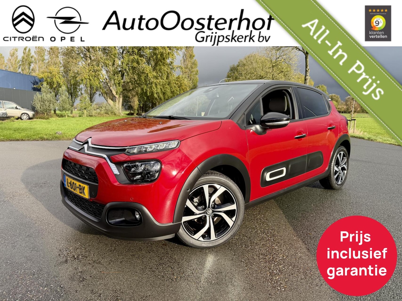 Citroën C3 - 83pk Shine Staat rijklaar Direct Rijden All-in Prijs - AutoWereld.nl
