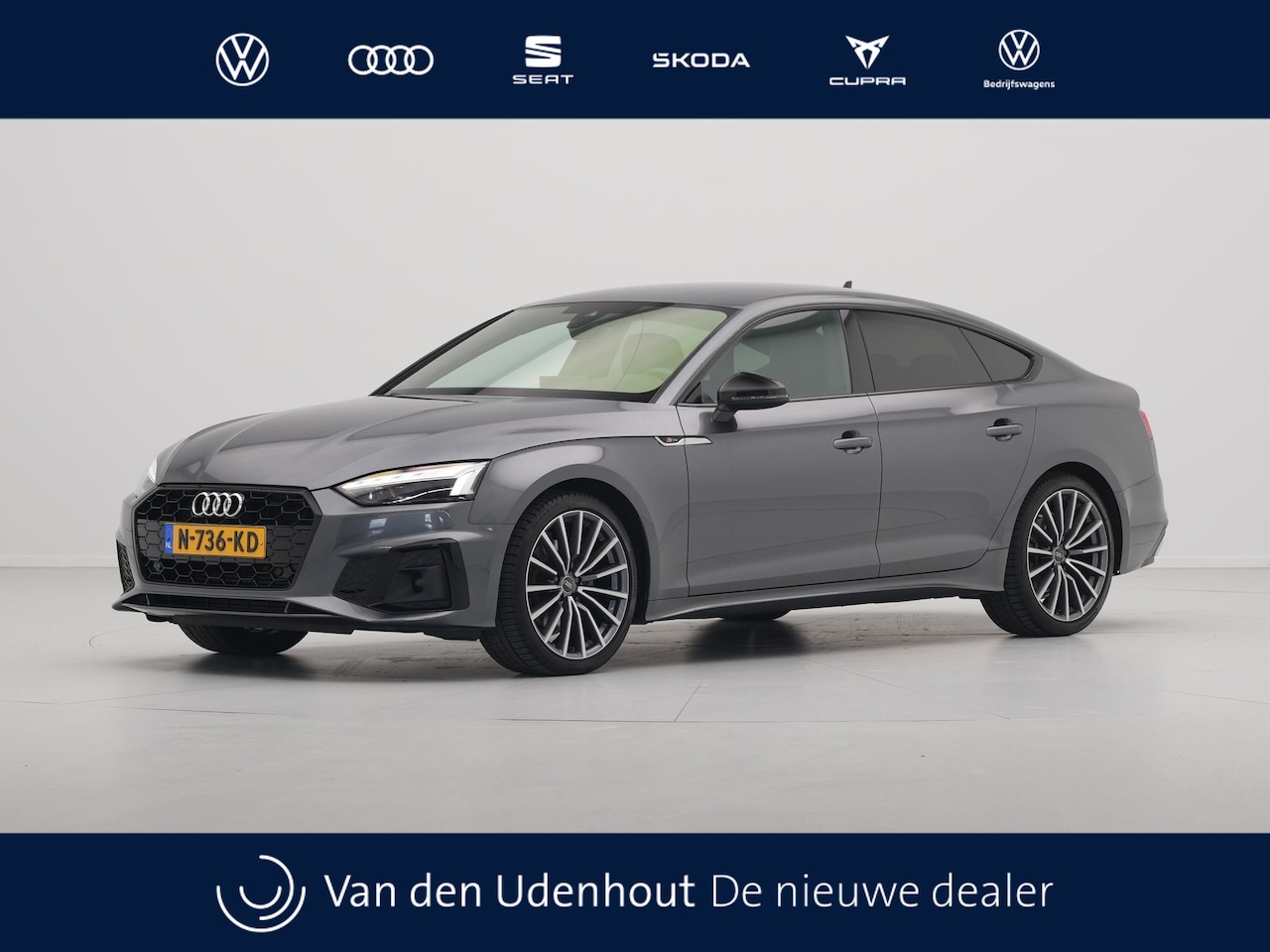 Audi A5 Sportback - 35 TFSI 150pk S-Tronic S-Line edition Competition Navigatie Pdc Matrix led Elek. achterkle - AutoWereld.nl