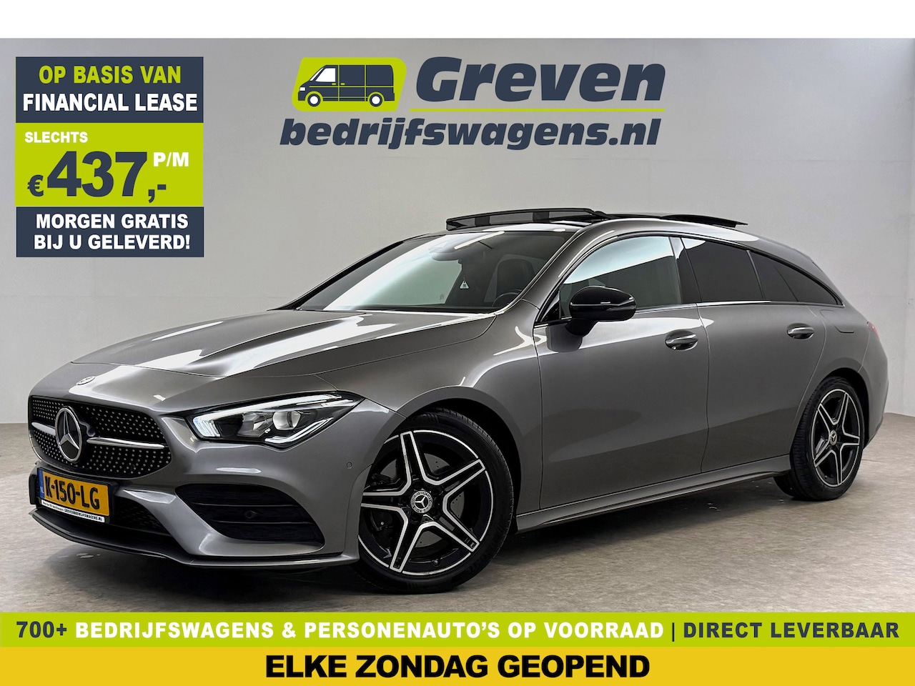 Mercedes-Benz CLA-klasse Shooting Brake - 200 AMG | Pano | Sfeerverl. | Virtual | Camera | Trekh. | Carplay | LED | NAP - AutoWereld.nl