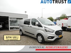 Ford Transit Custom - 2.0 TDCI 130PK, L2H1, Dubbel Cabine, Airco