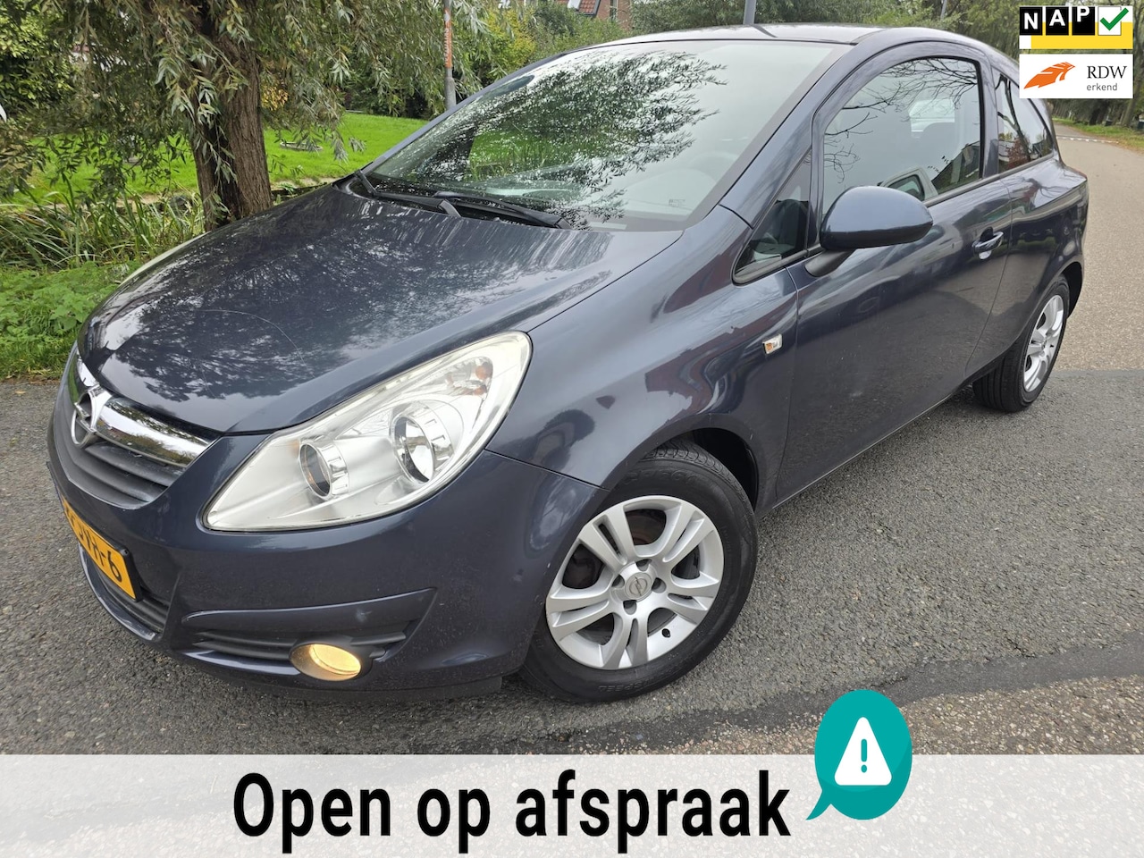 Opel Corsa - 1.4-16V White Edition/Airco/1e eig. - AutoWereld.nl