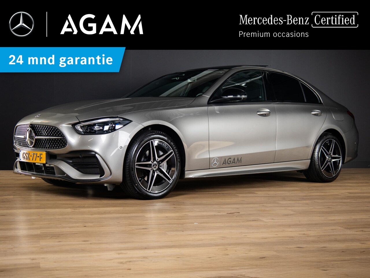 Mercedes-Benz C-klasse - Limousine 300 e AMG Line Premium PLUS | Panorama dak - AutoWereld.nl