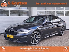BMW 5-serie - 520e High Executive, M-Sport, Schuif/Kanteldak, ACC, Laser, Merino Leder, 360Camera, Harma