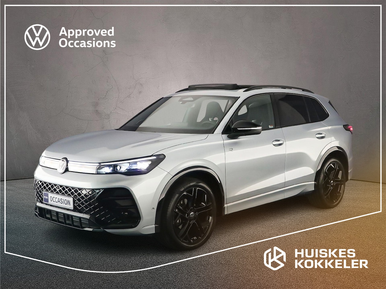 Volkswagen Tiguan - R-Line Edition 1.5 eTSI 150pk DSG Automaat Trekhaak, Panoramadak, Black Style, 360 camera, - AutoWereld.nl