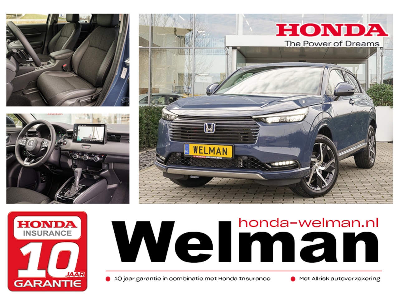 Honda HR-V - 1.5i e:HEV ADVANCE - NIEUW - FULL HYBRID - AUTOMAAT - AutoWereld.nl