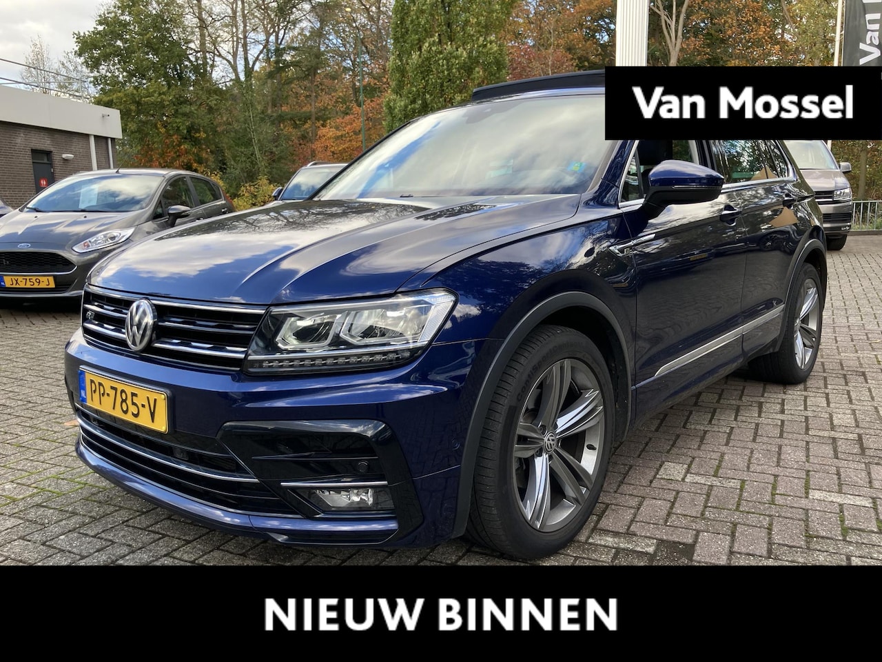Volkswagen Tiguan - 2.0 TDI Highline 150 PK DSG | Automaat | R-Line Exterieur | Trekhaak | Panoramadak | Elekt - AutoWereld.nl