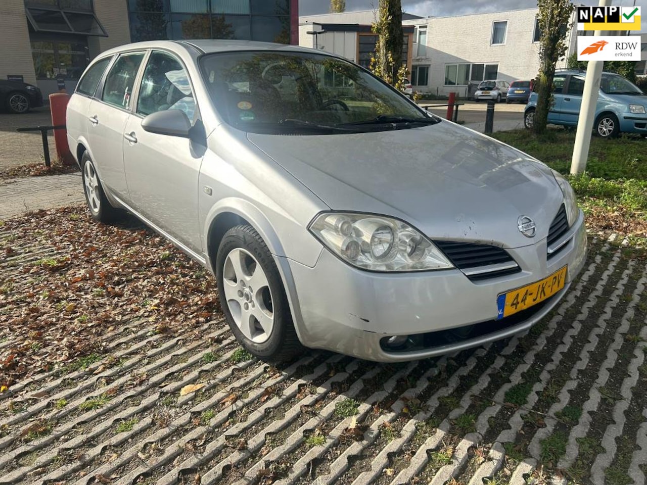 Nissan Primera Estate - 1.8 Visia Style Bj.2003 Kmst.226266 met APK tot 09-02-2026 - AutoWereld.nl