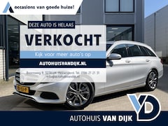 Mercedes-Benz C-klasse Estate - 180 Business Solution | Navi/Clima/Cruise/17"/Sportstoelen/Stoelverwarming/Sfeerverlichtin