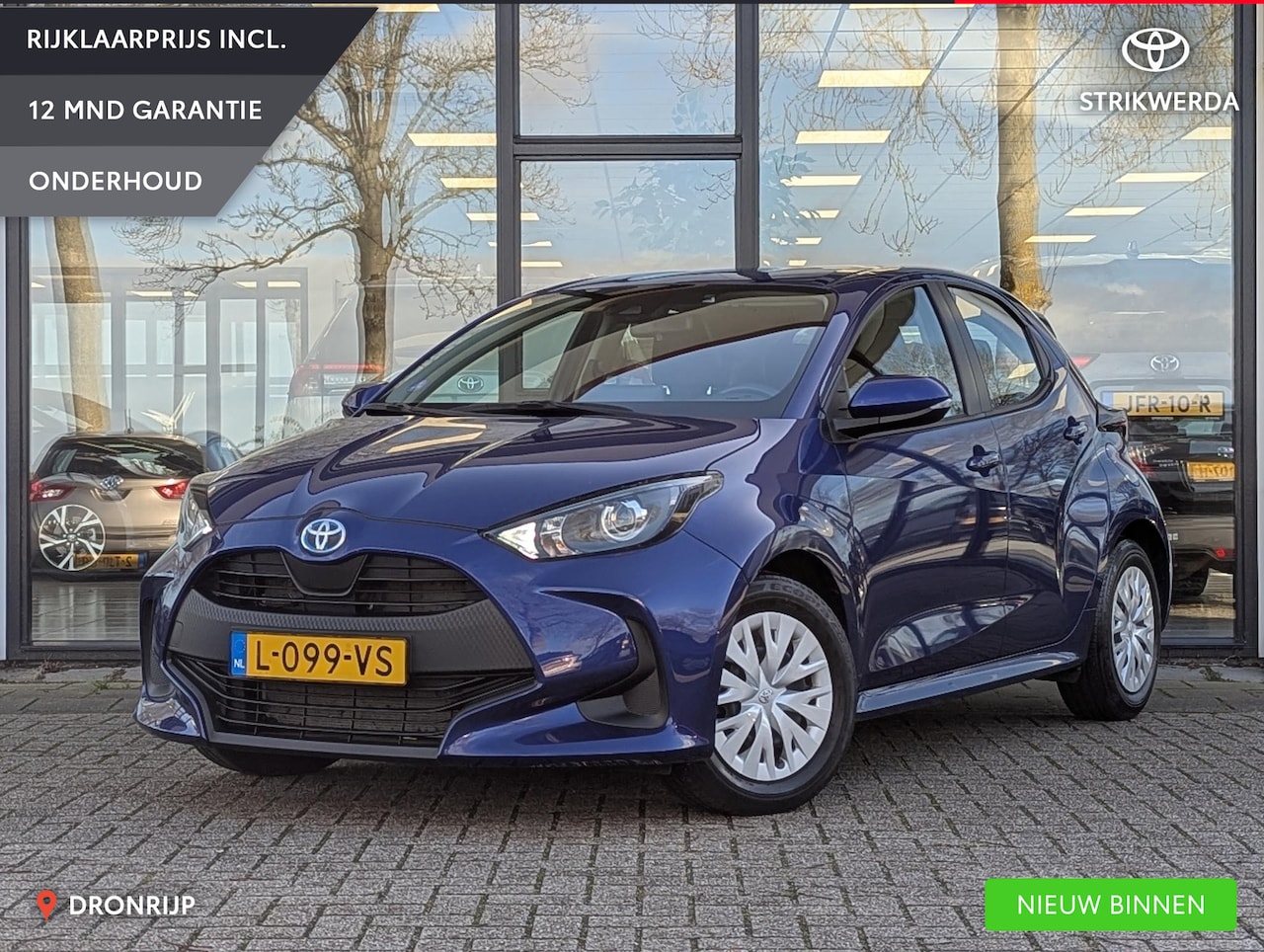 Toyota Yaris - 1.5 Hybrid Active | Climate control | Adapt. cruise control | Camera | Apple Carplay / And - AutoWereld.nl