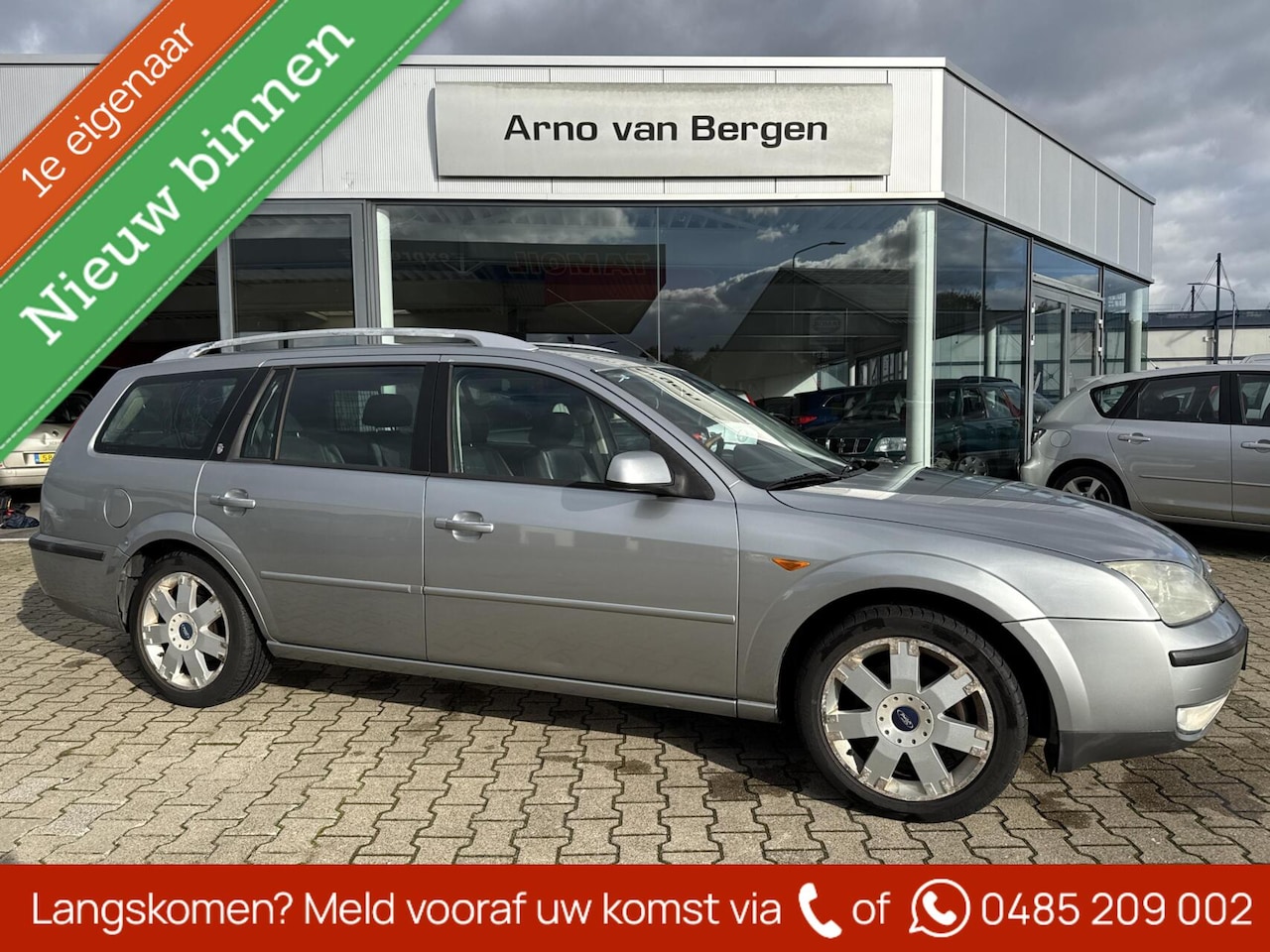 Ford Mondeo Wagon - 2.0-16V Ghia Executive 2.0-16V Ghia Executive, leder/alcantara, climatronic, cruisecontrol, van 1e eigenaar !! - AutoWereld.nl