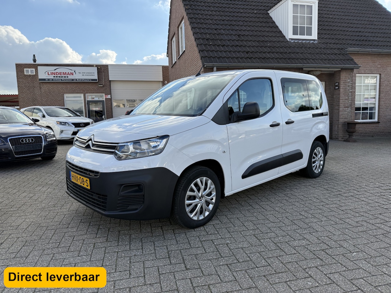 Citroën ë-Berlingo - Live 50 kWh Airco Cruisecontr. 5-Pers. (2x Schuifdeur) - AutoWereld.nl