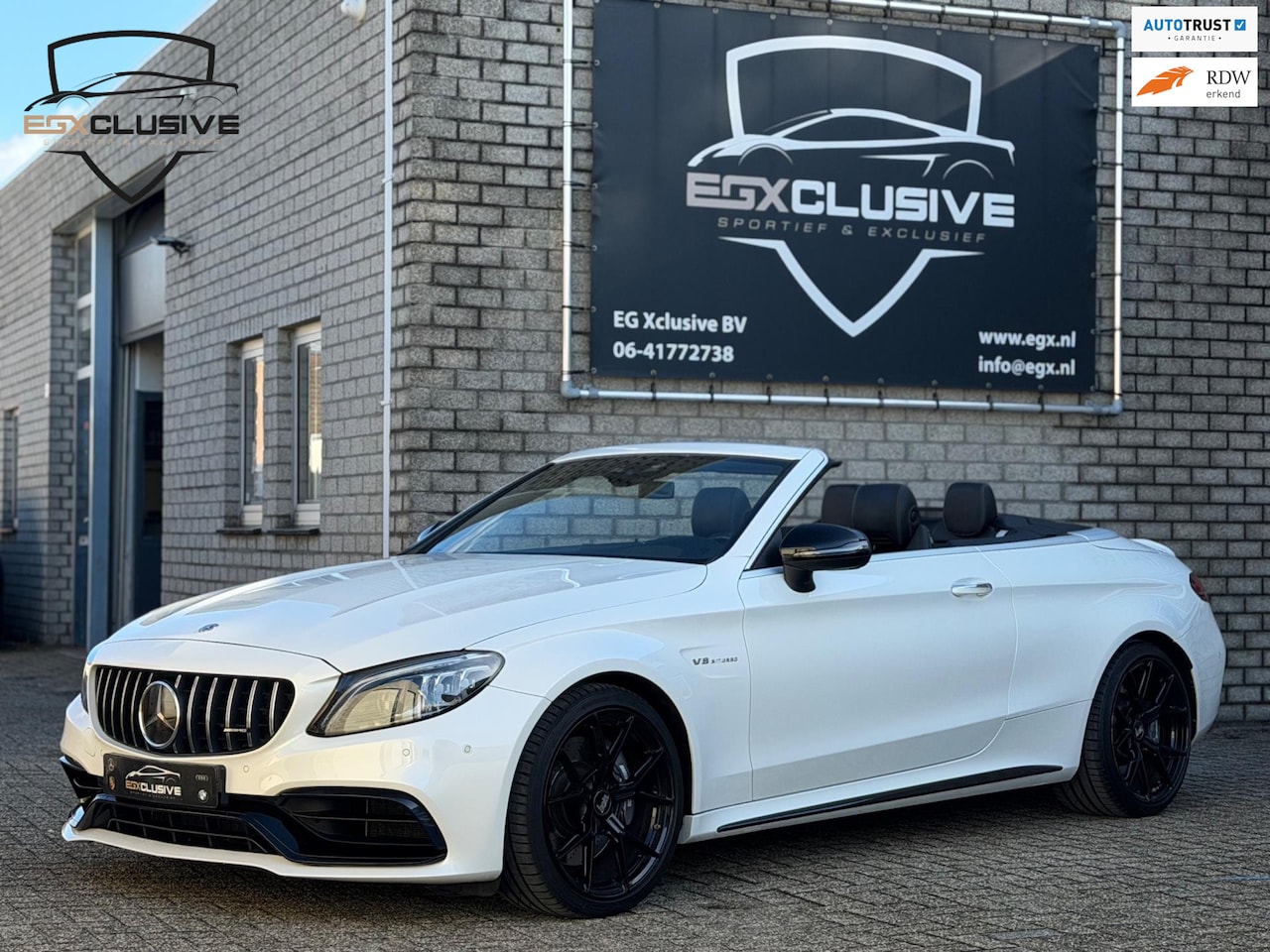 Mercedes-Benz C-klasse Cabrio - AMG 63 Premium Plus Pack Facelift/Memory/Camera - AutoWereld.nl
