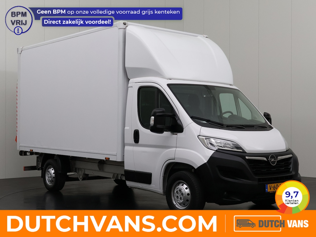 Opel Movano - 2.3CDTi 140PK Bakwagen+Laadlift | Airco | Camera | 3-Persoons | Dakspoiler - AutoWereld.nl