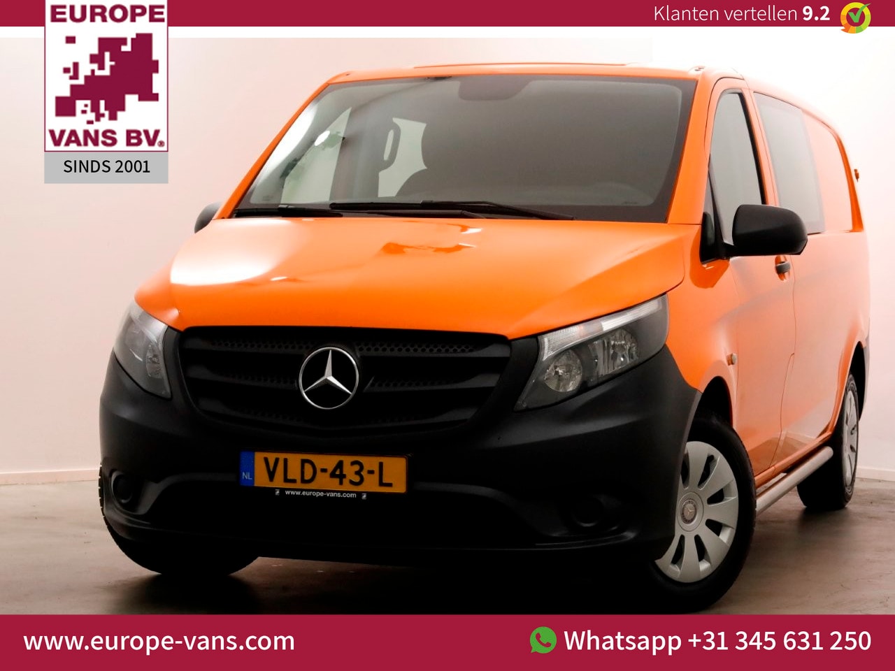 Mercedes-Benz Vito - 110 CDI 102pk XL Extra Lang D.C. Comfort Airco/Cruise Control 07-2021 - AutoWereld.nl