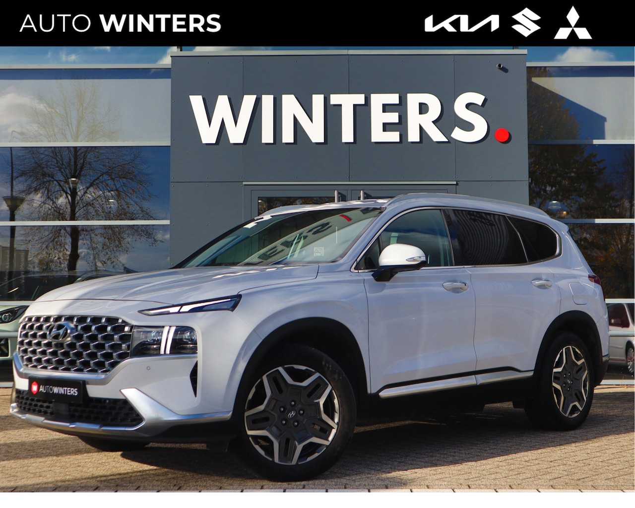 Hyundai Santa Fe - 1.6 T-GDI PHEV Plug-In Premium | Adaptive Cruise | Camera | Stoelverwarming/verkoeling | E - AutoWereld.nl
