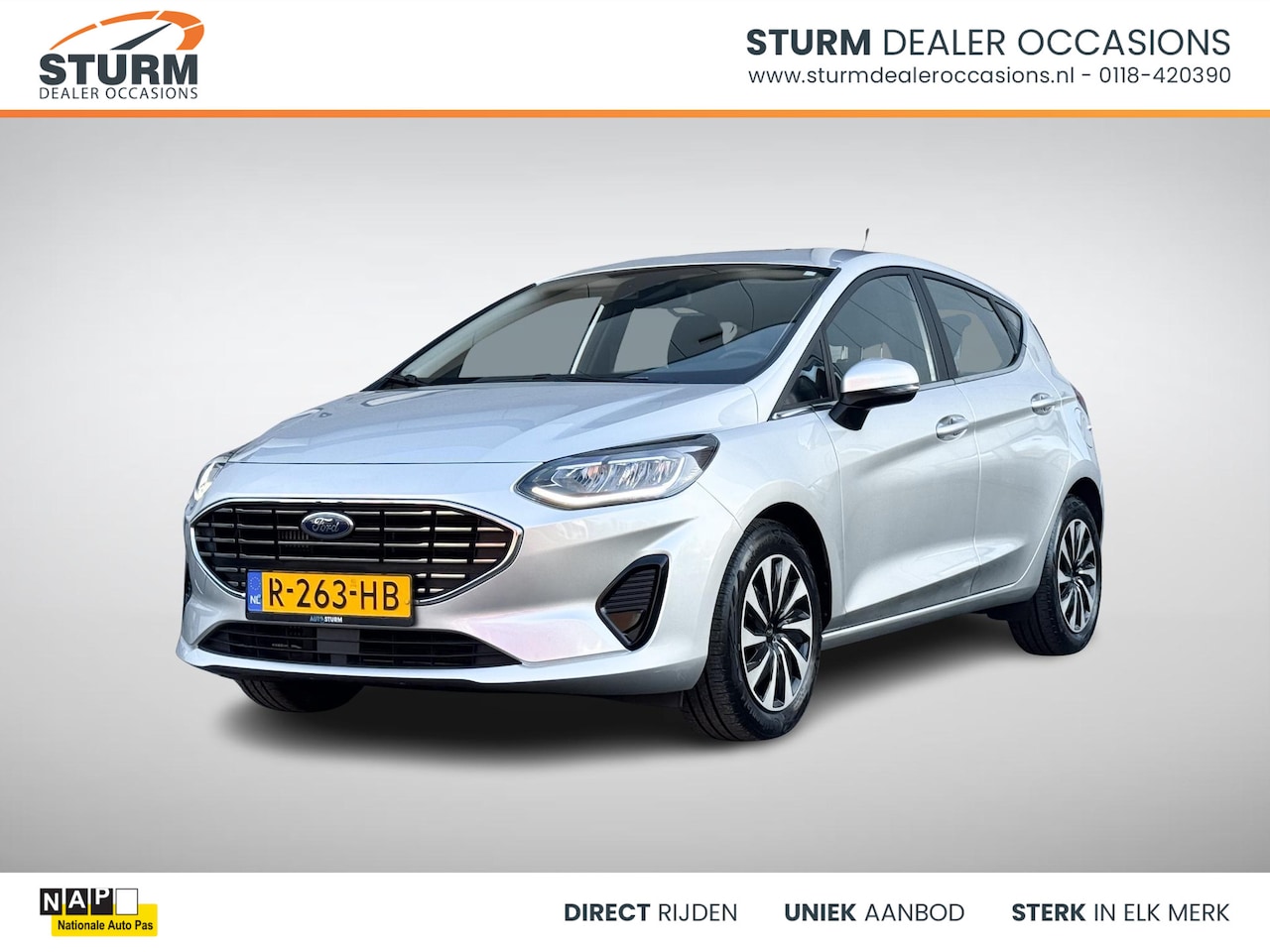Ford Fiesta - 1.0 EcoBoost Hybrid Titanium Automaat, NL-Auto! - AutoWereld.nl