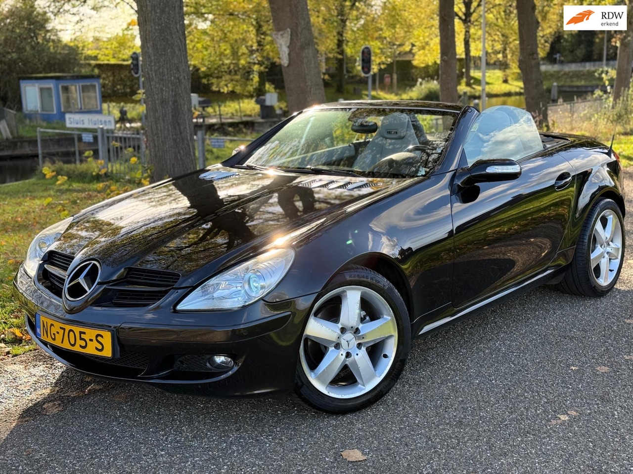 Mercedes-Benz SLK-klasse - 200 K.|Cabriolet|Apk|Leder|Cruise|Airco| - AutoWereld.nl