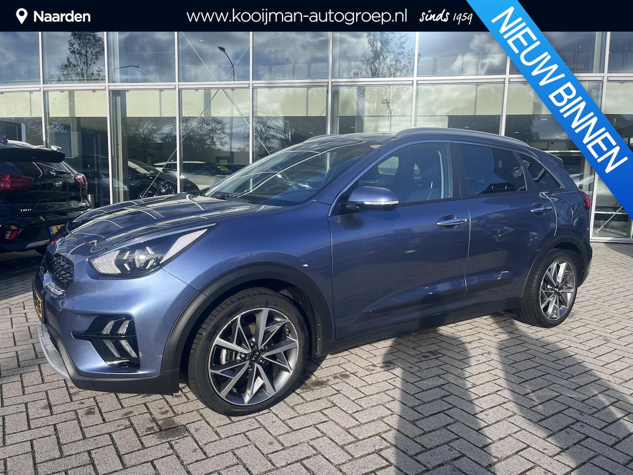 Kia Niro - 1.6 GDi Hybrid DynamicPlusLine Nav|Lmv|Stoel verwarming|afneembare Trekhaak - AutoWereld.nl