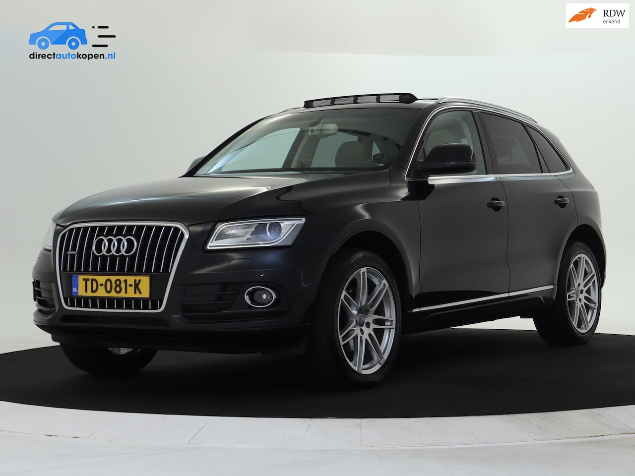 Audi Q5 - 2.0 TFSI quattro Pro Business PANO | LED | NAVI | Leer | Stoelverwarming - AutoWereld.nl