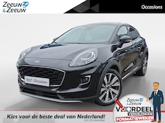 Ford Puma - 1.0 EcoBoost Hybrid Titanium Automaat | Panoramdak | Navigatie | Privacy glass | Apple/And