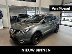Nissan Qashqai - 1.6 Tekna | GLAZEN DAK | 17" LMV | 360 CAMERA | NAVI | CLIMATE CONTROL | STOELVERWARMING/V