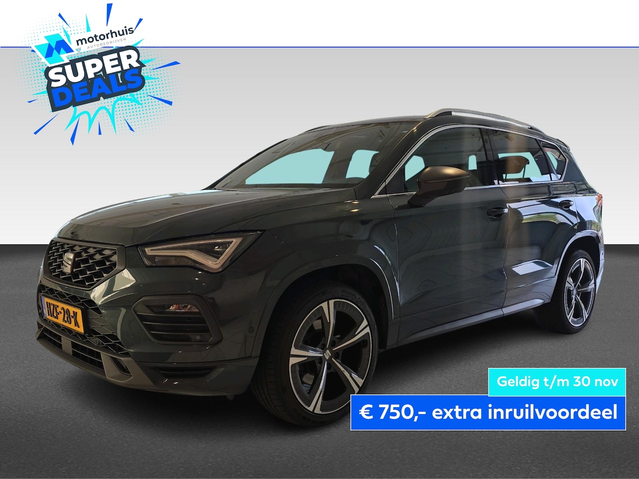 SEAT Ateca - 1.5 EcoTSI FR 150PK DSG PANO VIRTUAL NAVI ECC CAMERA - AutoWereld.nl