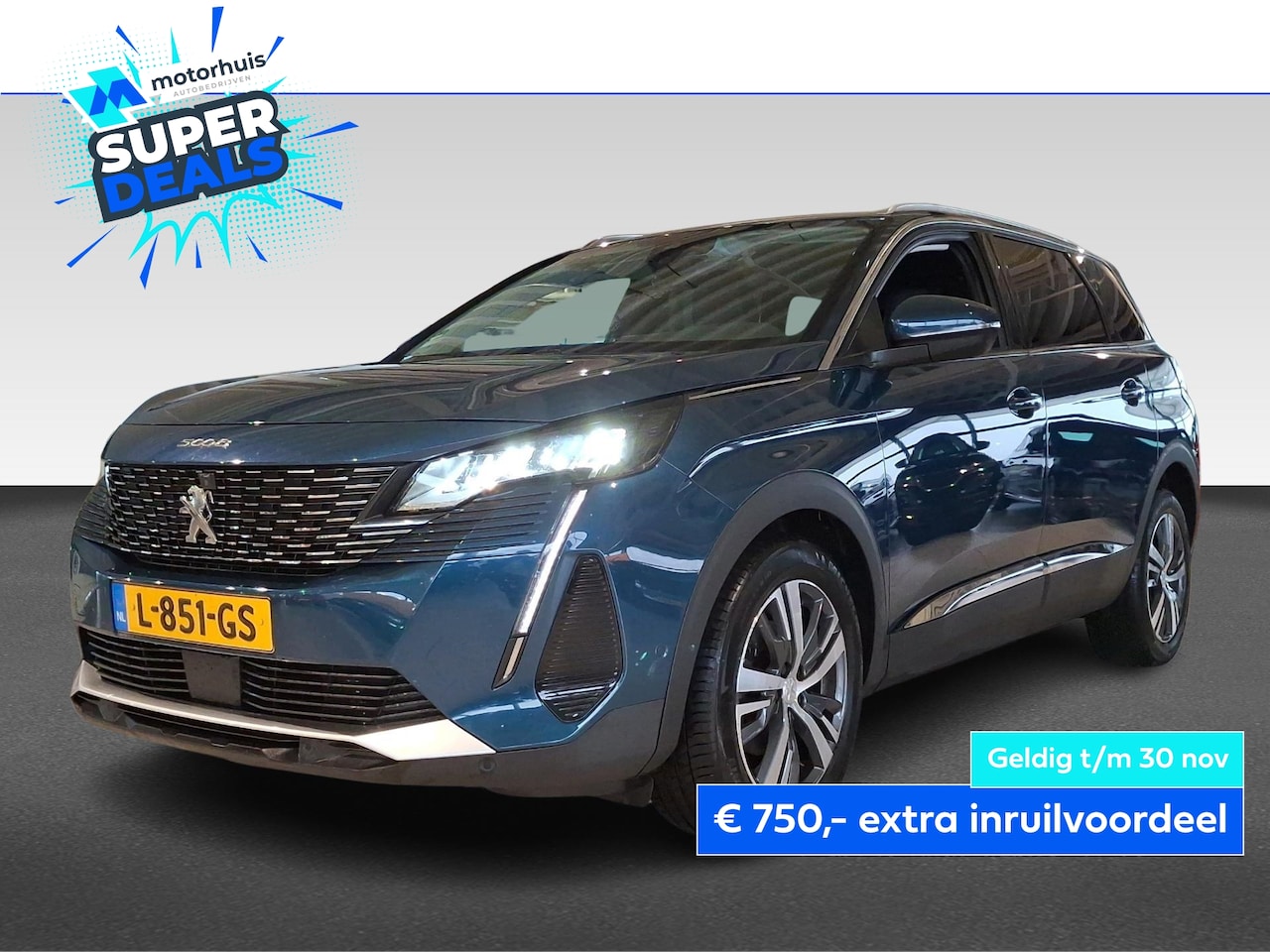 Peugeot 5008 - S&S | 7p | VIRTUAL | CARPLAY | CAMERA - AutoWereld.nl