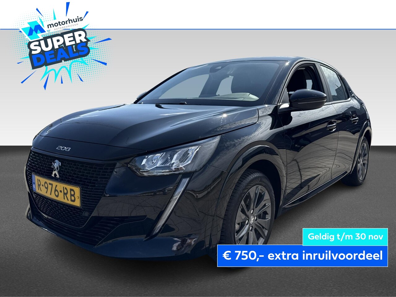 Peugeot e-208 - EV 50 kWh Active Pack EV 50kWh 136pk Active Pack - AutoWereld.nl