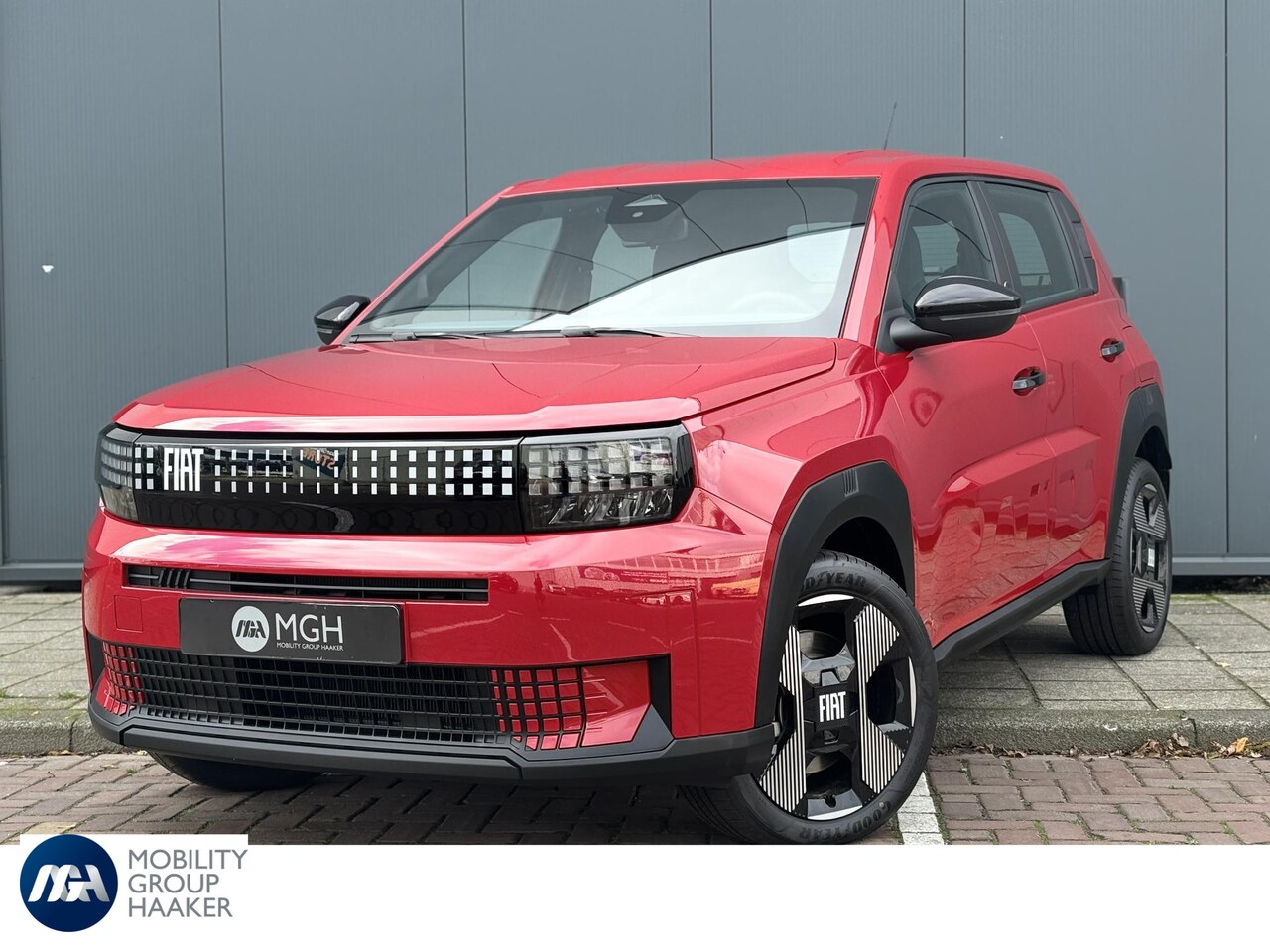 Fiat Grande Panda - RED 7.4 kW 44kWh Parkeer sensoren achter I Airco I Apple carplay/Android auto I DIRECT LEV - AutoWereld.nl