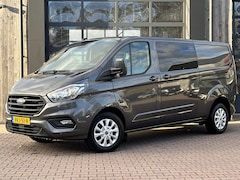 Ford Transit Custom - 300 2.0 TDCI L2H1 Dubbele cabine | 2x Schuifdeur | Xenon | Trekhaak | Camera | PDC |
