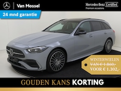 Mercedes-Benz C-klasse Estate - 300 e Star Edition AMG Line Plus Alpine Grey /Panoramadak / Rijassistentiepakket / Elek. T