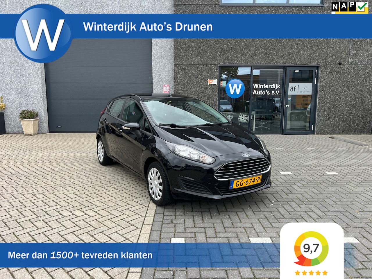 Ford Fiesta - 1.0 Style|Airco|5Drs|Navigatie|Nap|Bluetooth - AutoWereld.nl