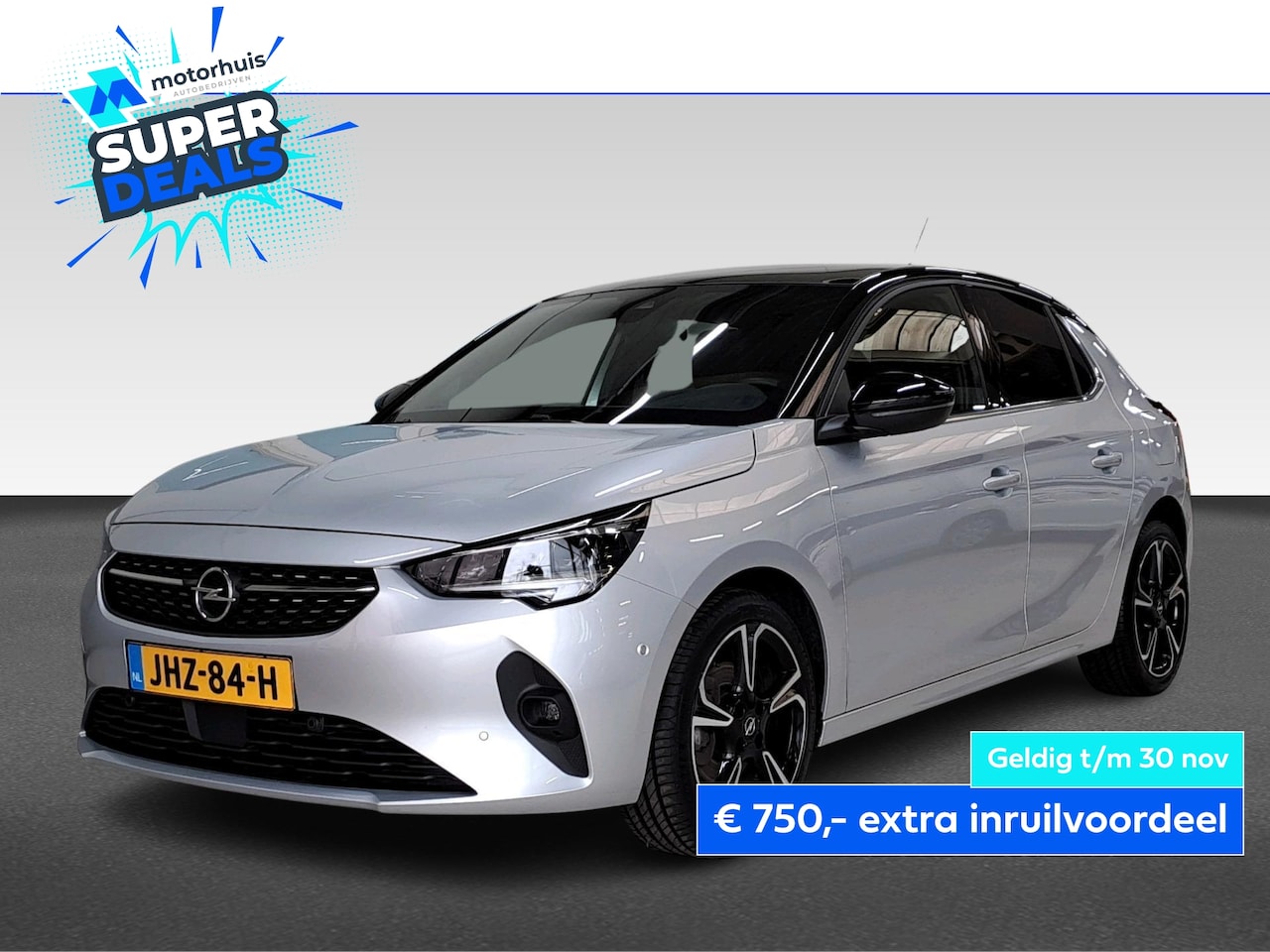 Opel Corsa - 1.2 TURBO 100PK ELEGANCE GS NAVI PRO LED CAMERA PANO 17INCH - AutoWereld.nl
