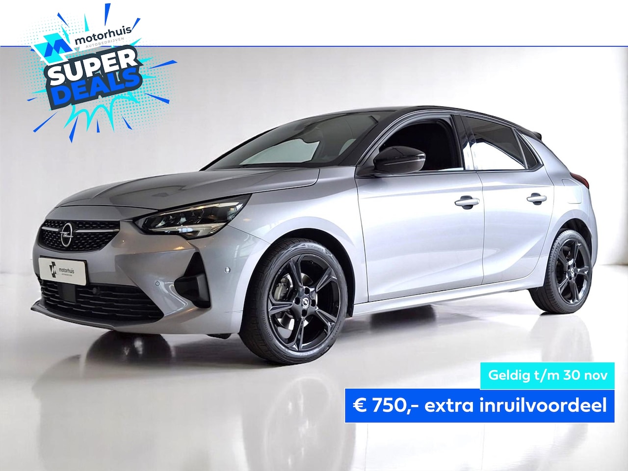Opel Corsa - 1.2 Turbo 130pk GS-Line AUTOMAAT | PDC | LMV | CAMERA | CARPLAY+NAVI | STOELVERWARMING - AutoWereld.nl